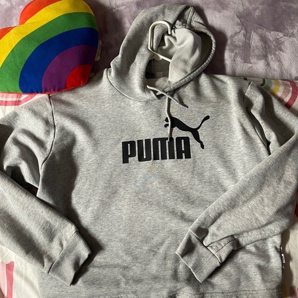 Puma Crop Hoodie - Picture 1 of 4